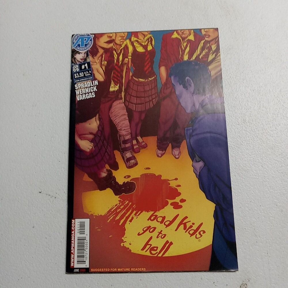 Bad Kids Go to Hell 1 Anthony Vargas Cover